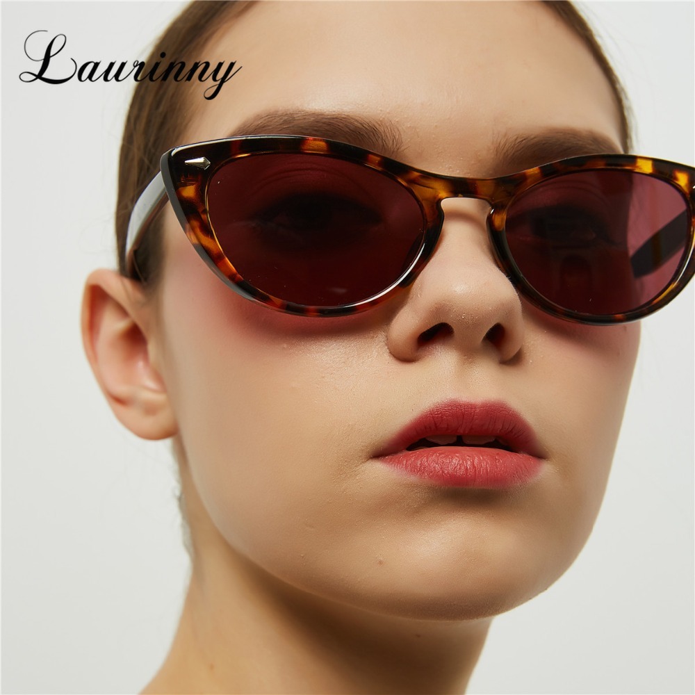 Women'S Fashion Of The 70S - Vintage Cat Eye Leopard Zonnebril Vrouwen