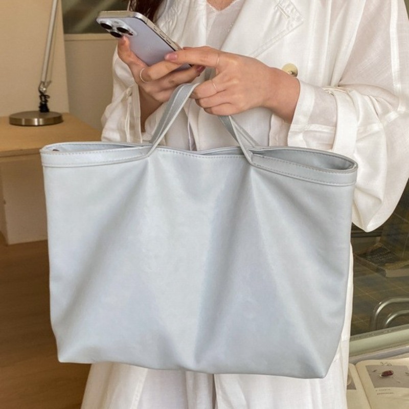 Women Fashion Japan - Nieuwe hoogwaardige zachte PU handtas, Japanse/Koreaanse