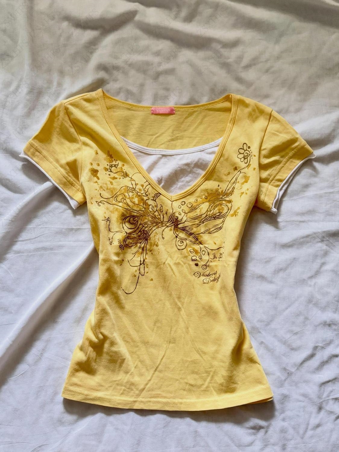 Women'S Fashion In The 90S - Zoete Crop Top Zomer Vintage Dames