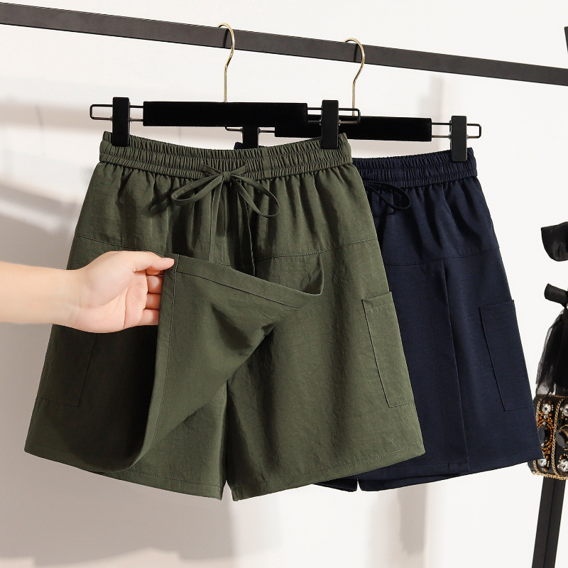 Women'S Fashion Korea - Zomer Veelzijdige Casual Shorts Met Hoge