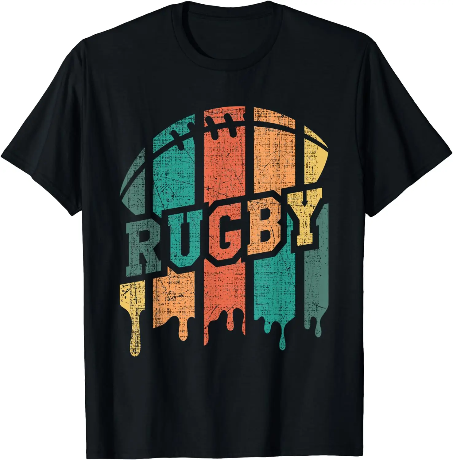Women'S Fashion Rugby Top - Vintage Rugbyspeler Sport Retro Mannen Jongens