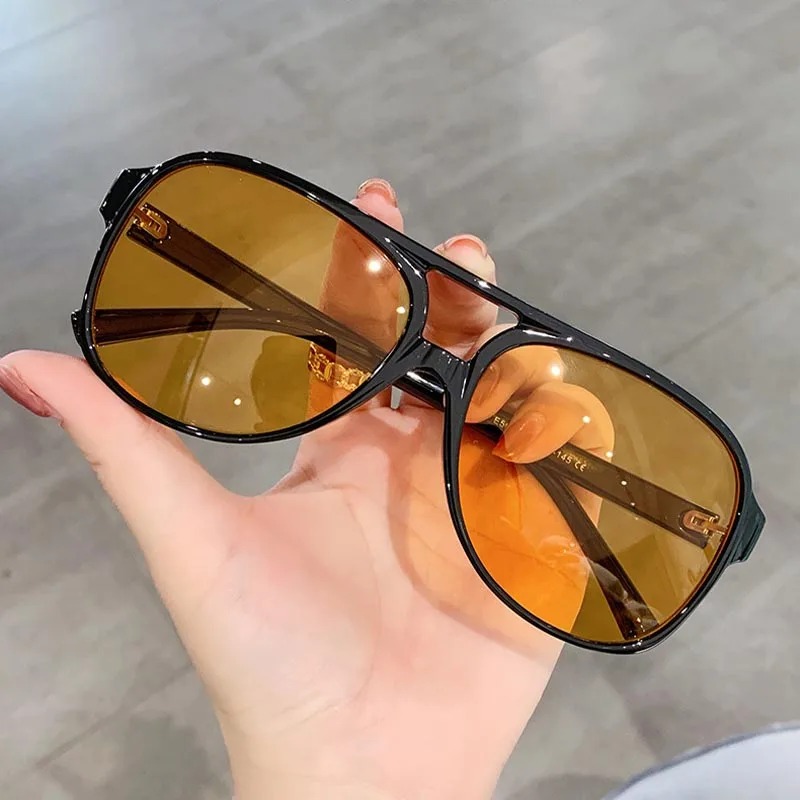 Women'S Fashion Eyeglass Frames - Retro zonnebril voor heren dames groot