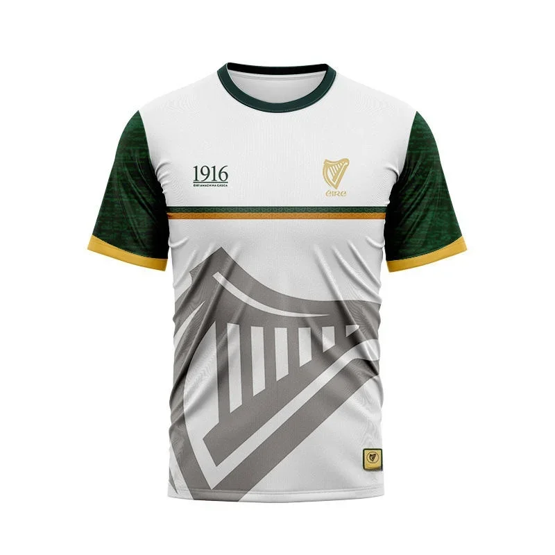 Women'S Fashion Rugby Top - Zomer 3D Print Rugby Team T-shirt