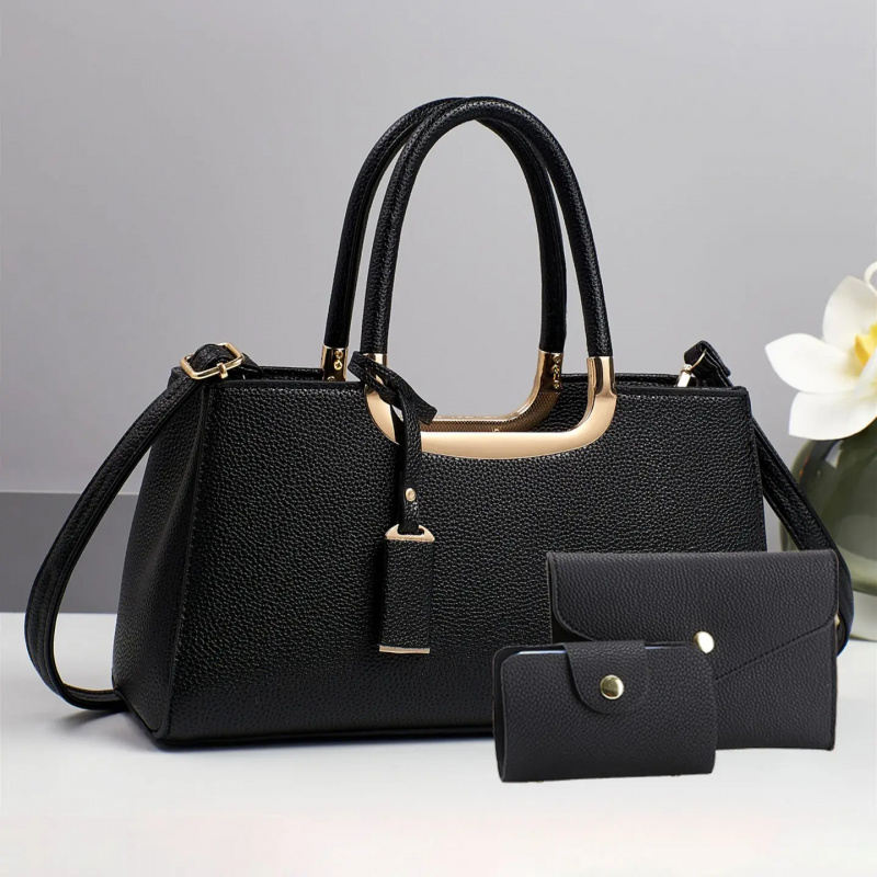 Crossbody Bag Women - Crossbody-schoudertassen van PU-leer, verstelbare riem, eenvoudig