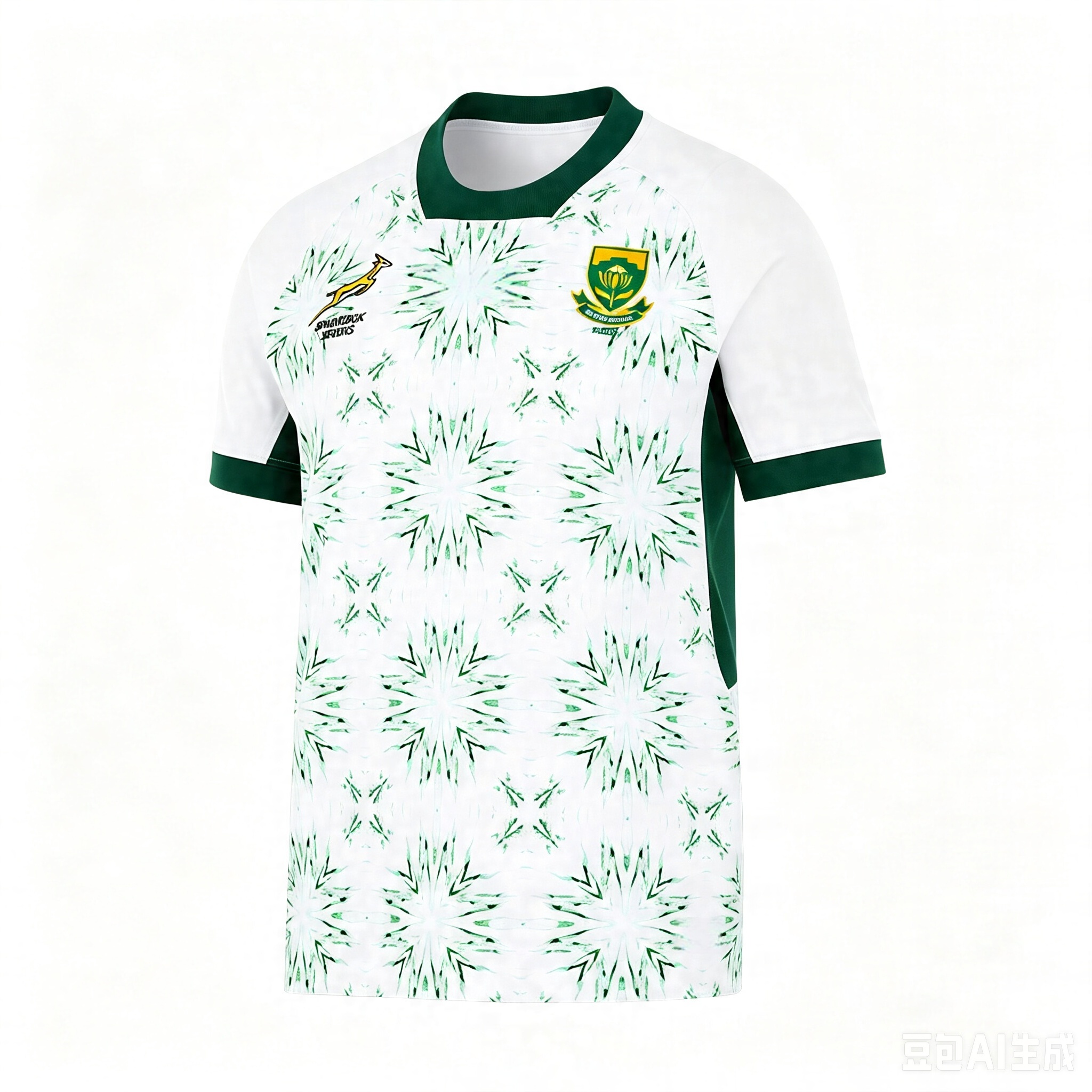 Women'S Fashion Rugby Shirt - 2026 Zuid-Afrika Springboks Rugby Jersey T-shirt