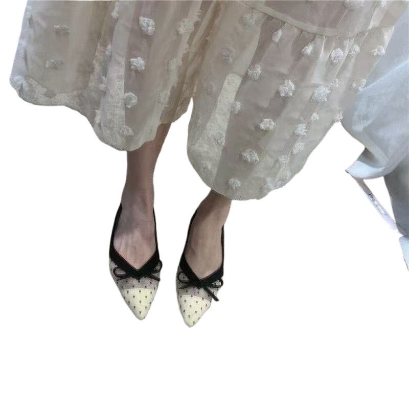 Women Fashion Store - Zomer 2026 Nieuwe Polka Dot Enkellaarsjes