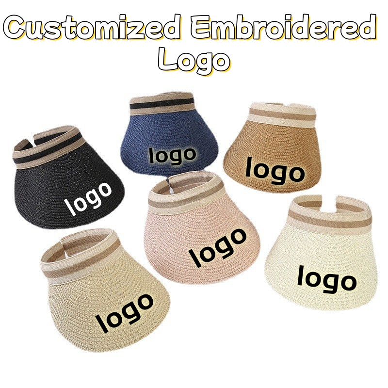 Straw Hat Summer - Op maat gemaakte geborduurde logo outdoor