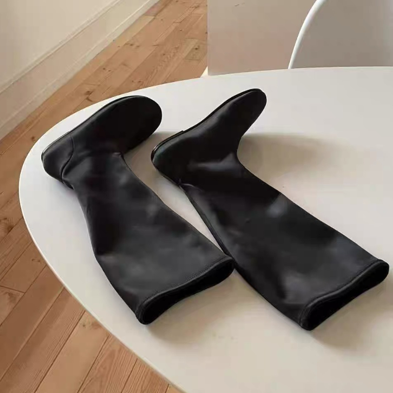 Women'S Fashion Boots 2025 - 2025 Nieuwe Vrouwen Hoge Laarzen Flats
