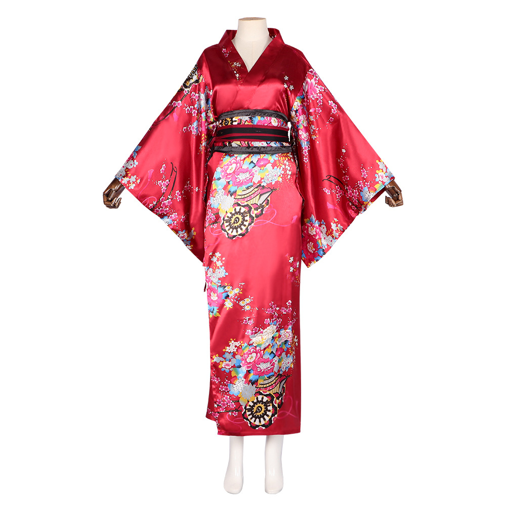 Women'S Fashion Korea - Japanse Kimono Badjas Vrouwen Formele Jurk