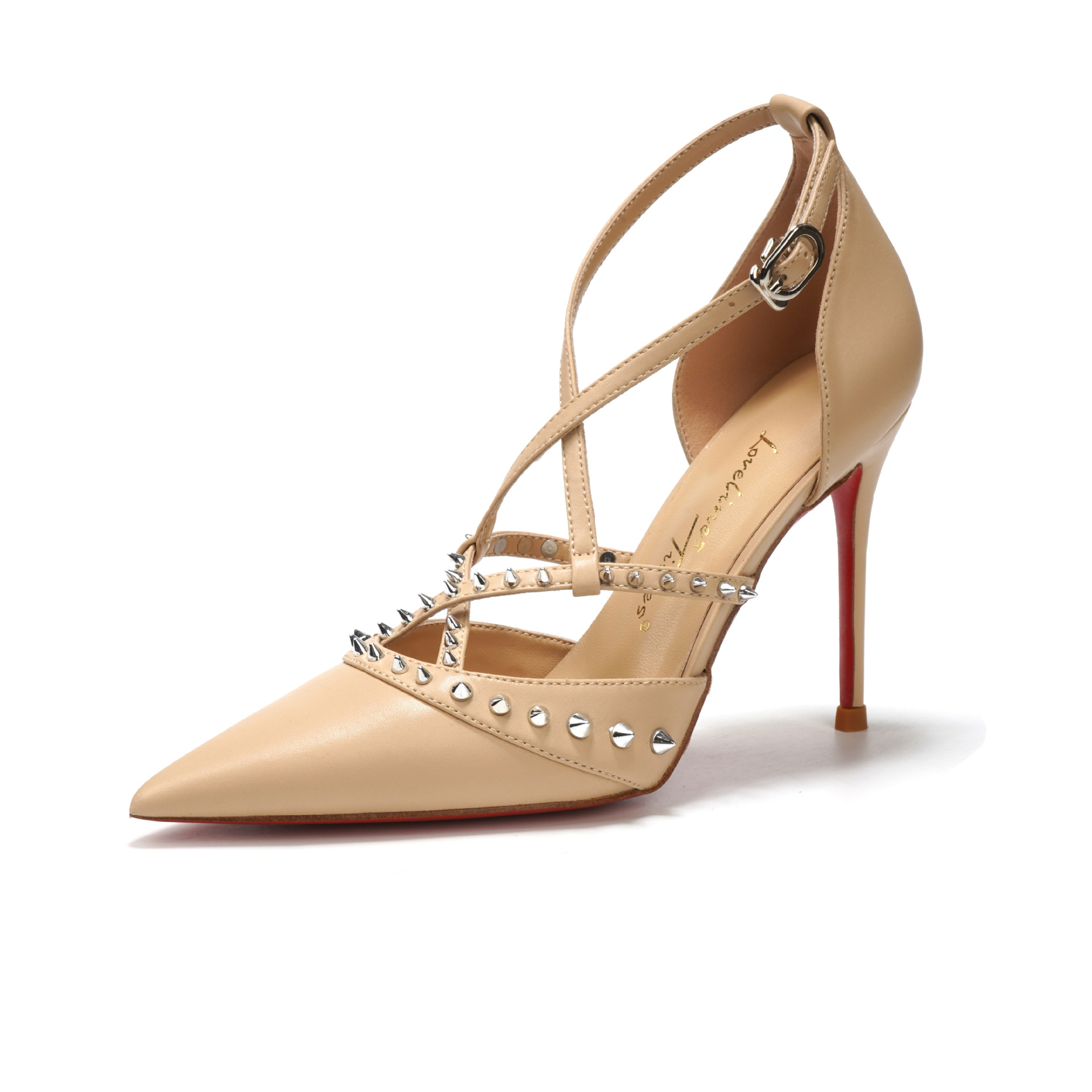 Women'S Fashion Suit - Retro Vrouw Schoenen Sandalen Stiletto Hakken