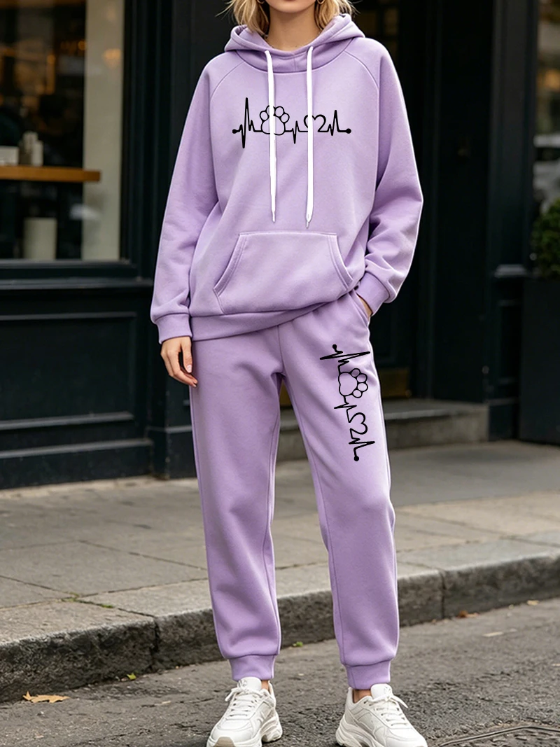 Women'S Fashion Suit - Mode Dames 2-delige Sets Herfst Winter