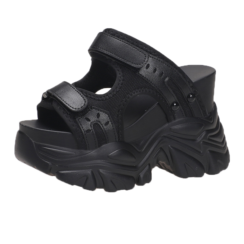 Women'S Fashion Korea - Nieuwe Mode Slippers Vrouwen Dikte Wiggen