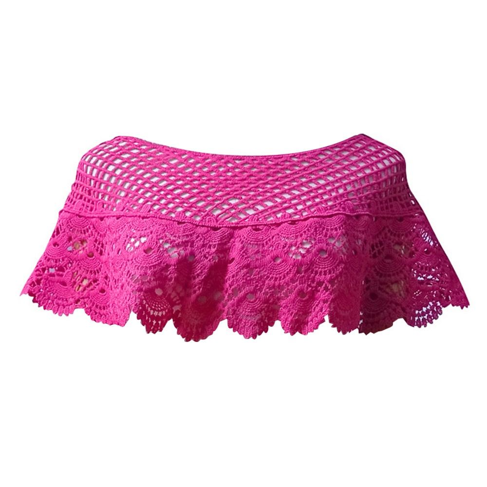 Women'S Fashion Knitwear - Kanten holle zonnebeschermingssjaal Zonbeschermingssjaal Bikini Cover