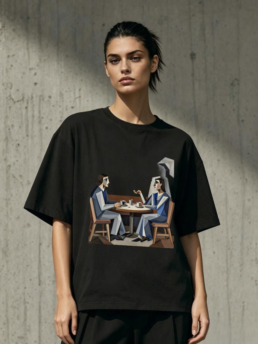 Women'S Fashion Of The 70S - T-shirts Dames Bell Sleeve Uitlopende brede