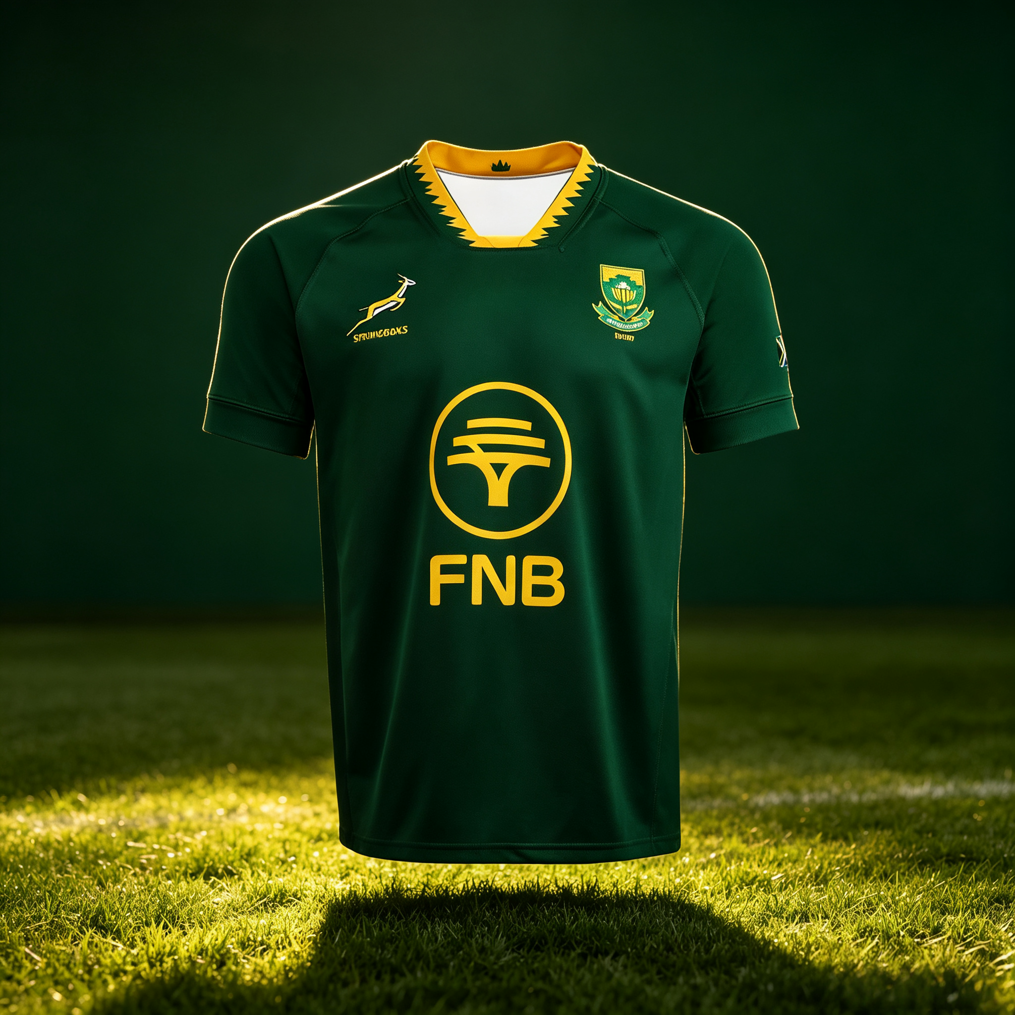 Women'S Fashion Rugby Shirt - Zuid-Afrika Springboks Rugby Jersey Heren Dames