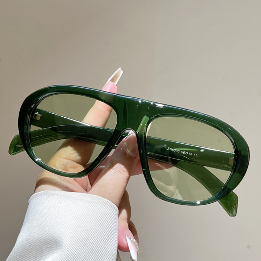 Women'S Fashion Eyewear - Nieuwe oversized pilot zonnebrillen dames heren