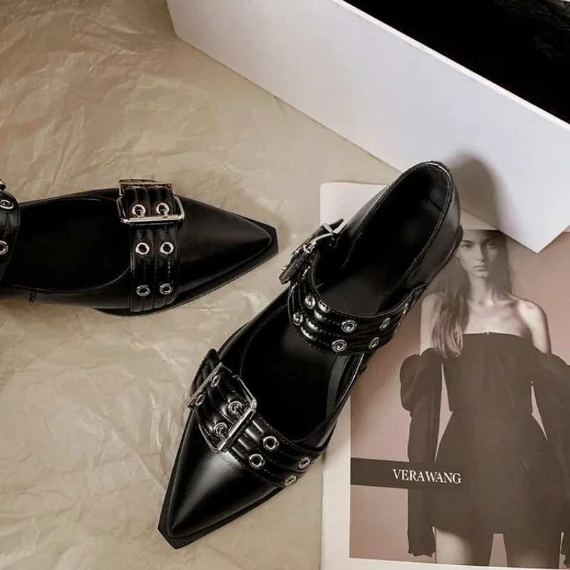 Women Fashion Store - Damesschoenen Designer Luxe Lage Hak Pompen