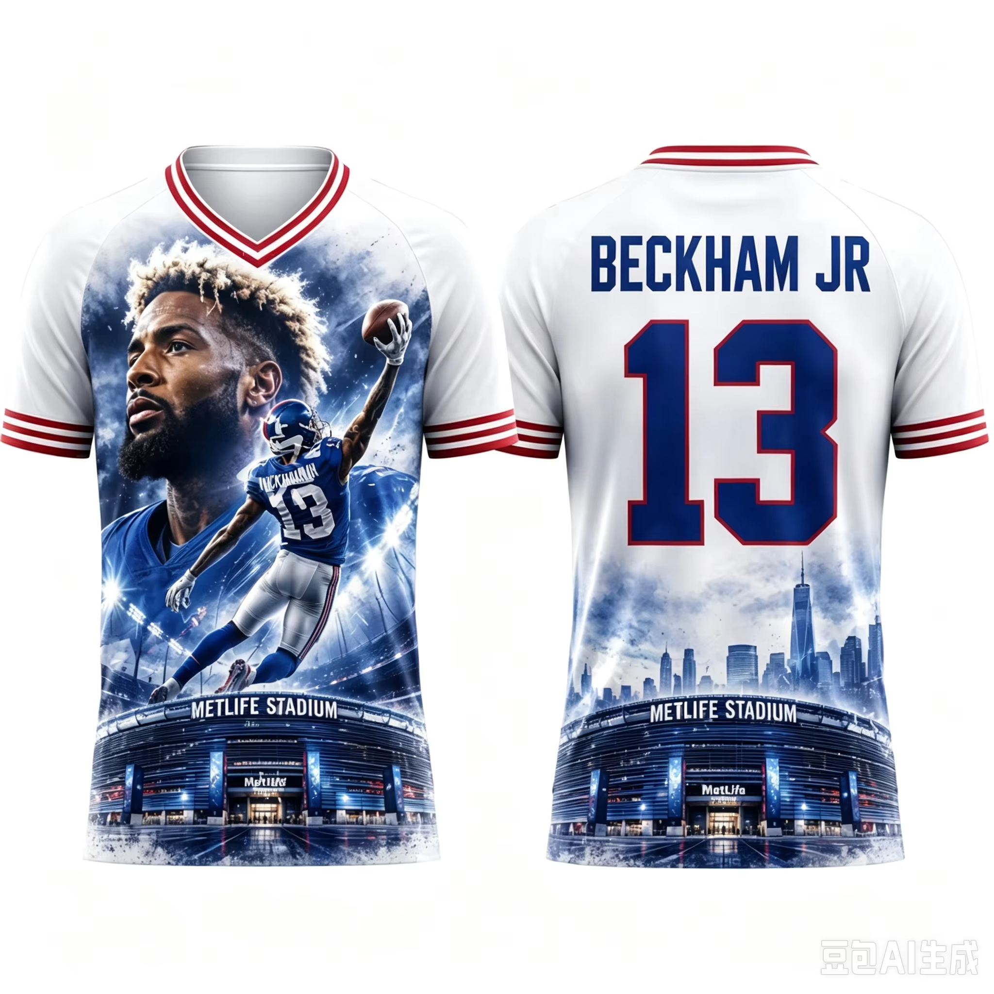 Odell Beckham Jr. herdenkingsn - Women'S Fashion Rugby Shirt recensie en prijs