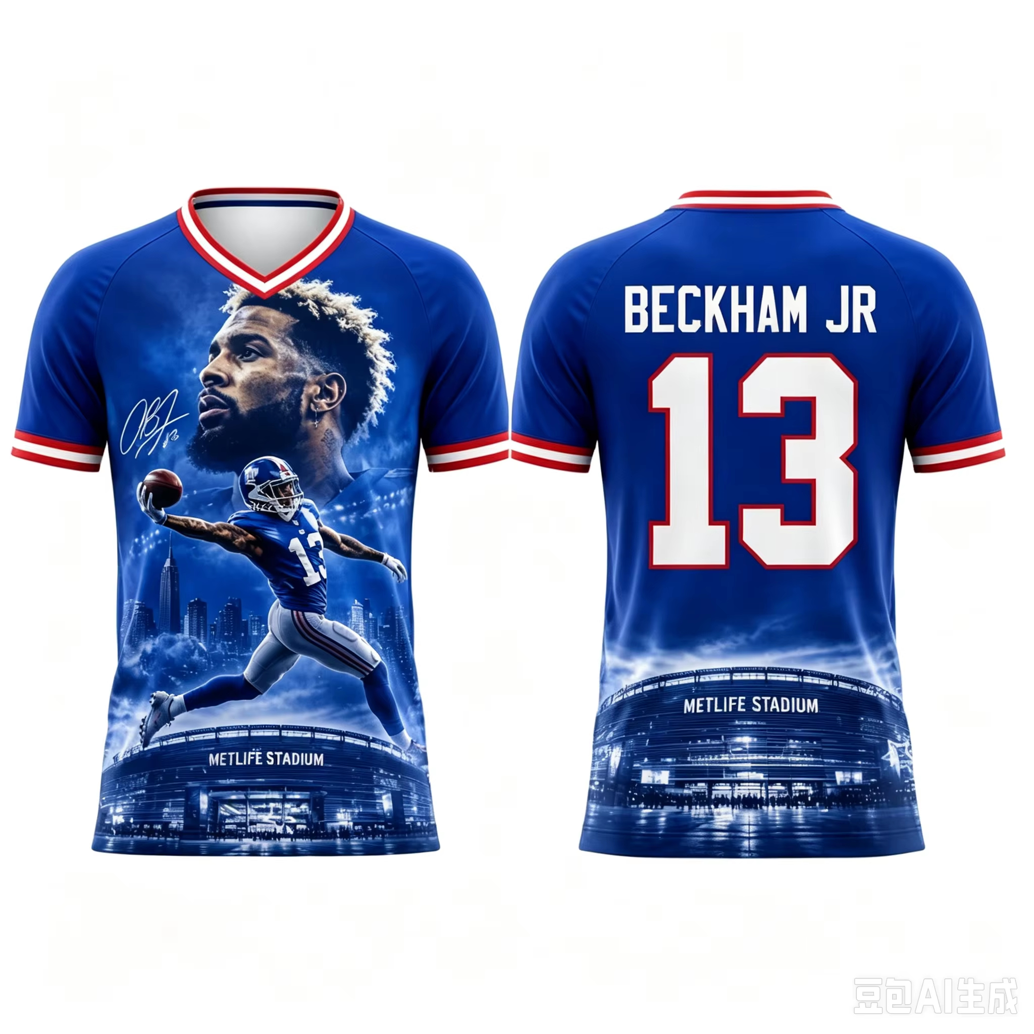Odell Beckham Jr. herdenkingsn - Women'S Fashion Rugby Shirt recensie en prijs