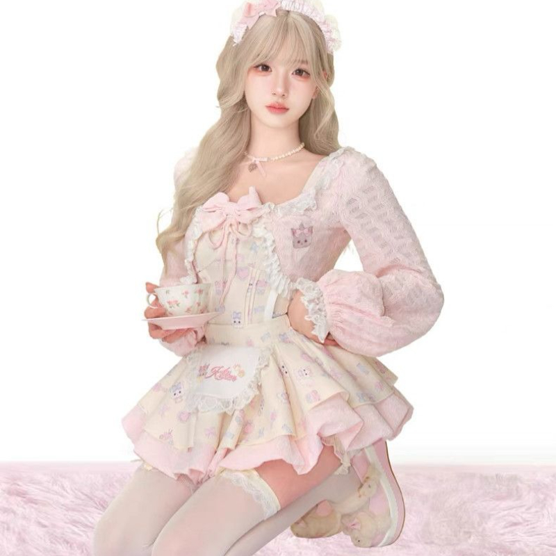 Japanse Zoete Lolita Stijl 3-d - Women'S Fashion Knitwear recensie en prijs