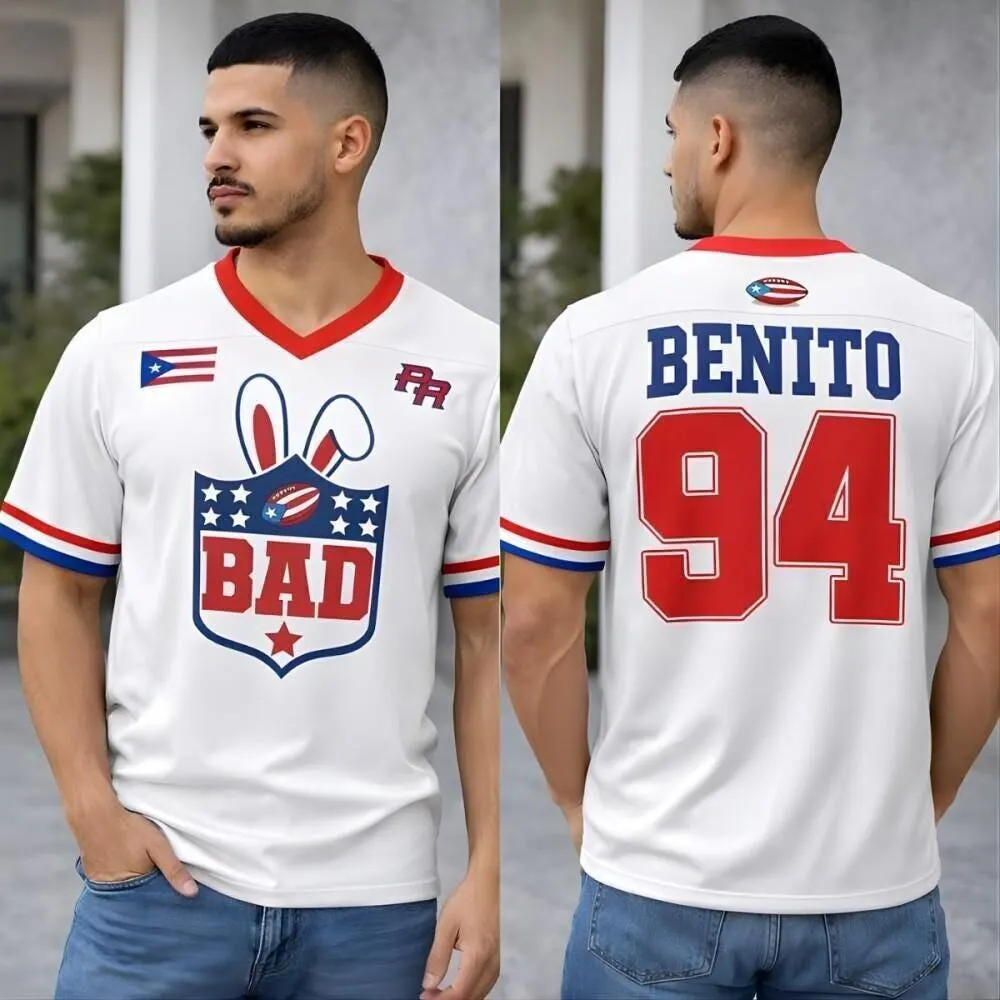 Puerto Rico Oversized Jersey P - Women'S Fashion Rugby Top recensie en prijs