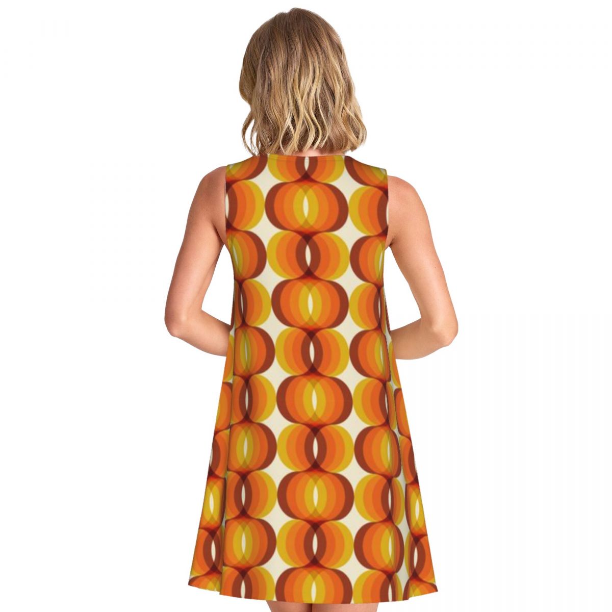 Oranjebruin en ivoor retro jar - Women'S Fashion In The 1960S recensie en prijs