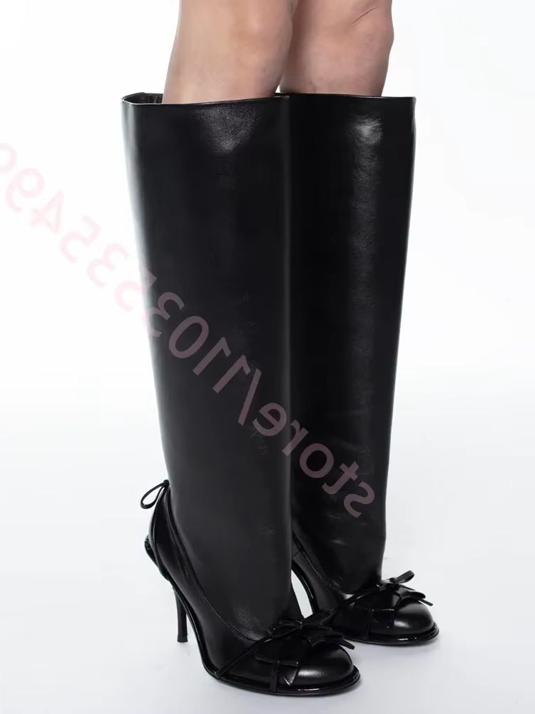2026 Herfst Groene Ronde Boog  - Women'S Fashion Boots 2025 recensie en prijs