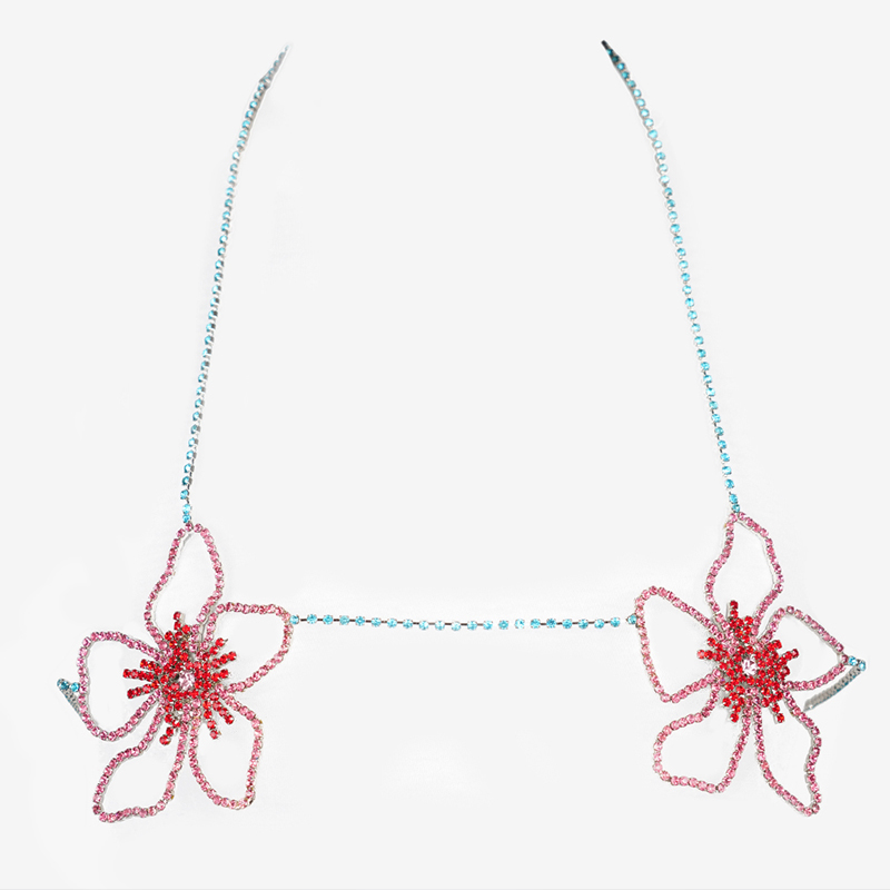 Stonefans Roze Bloem Borst Ket - Women'S Fashion Harness recensie en prijs