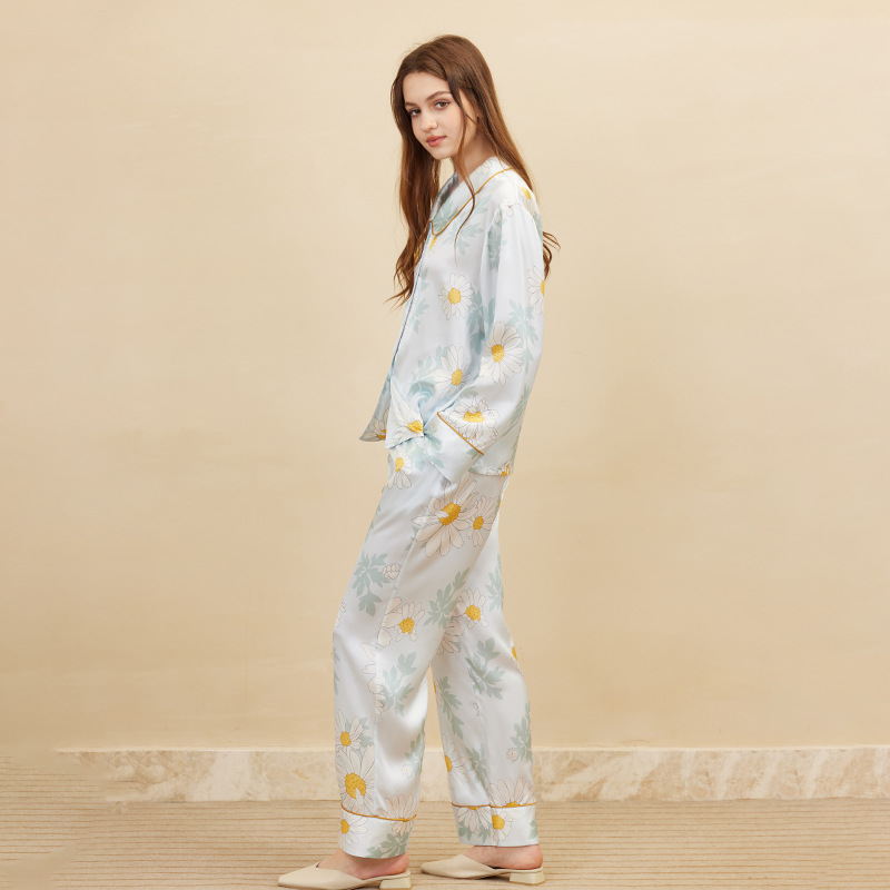Mode Daisy Print Pyjama Dames  - Women'S Fashion Suit recensie en prijs