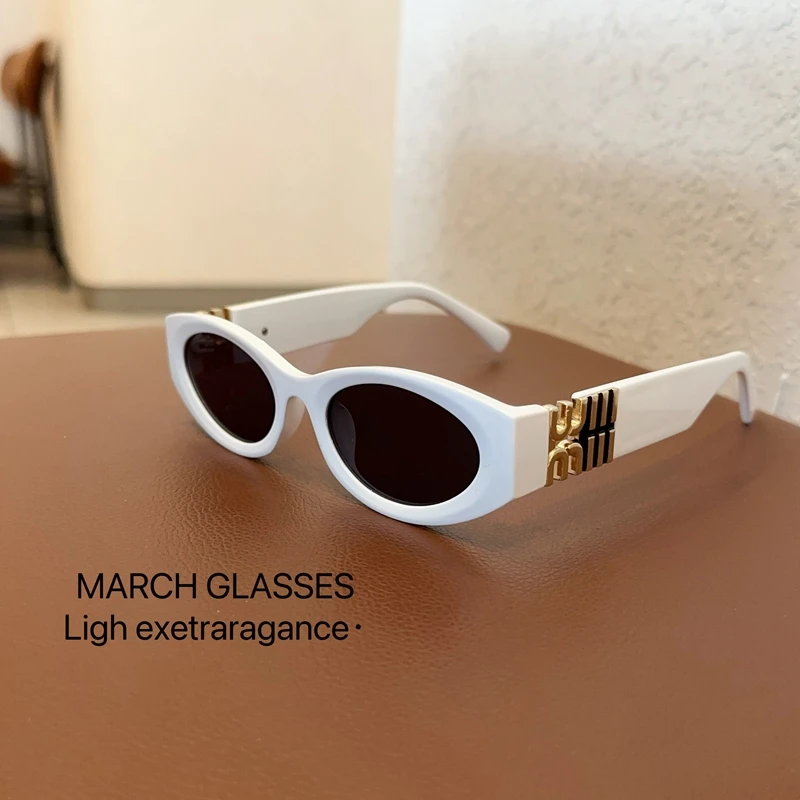 Retro ovale zonnebril met schi - Women'S Fashion Eyewear recensie en prijs