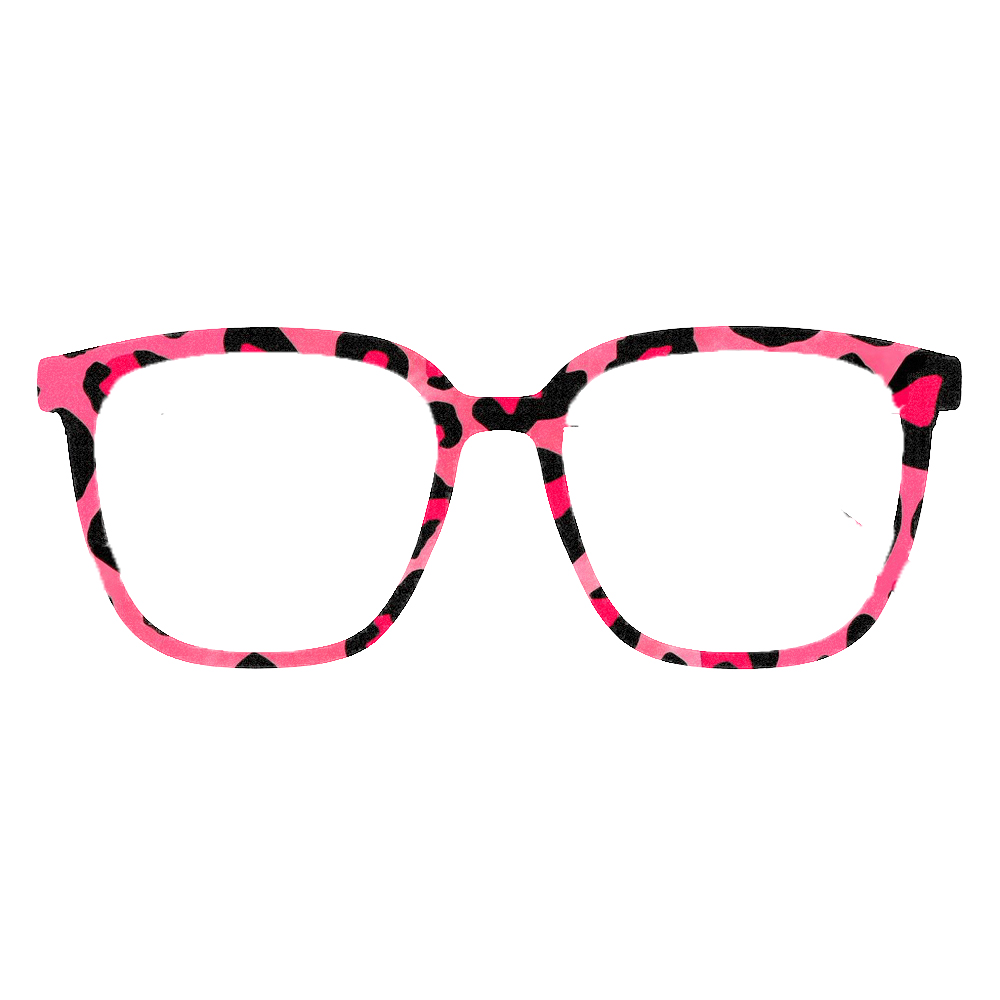 Trendy regenboog luipaardprint - Women'S Fashion Eyeglass Frames recensie en prijs