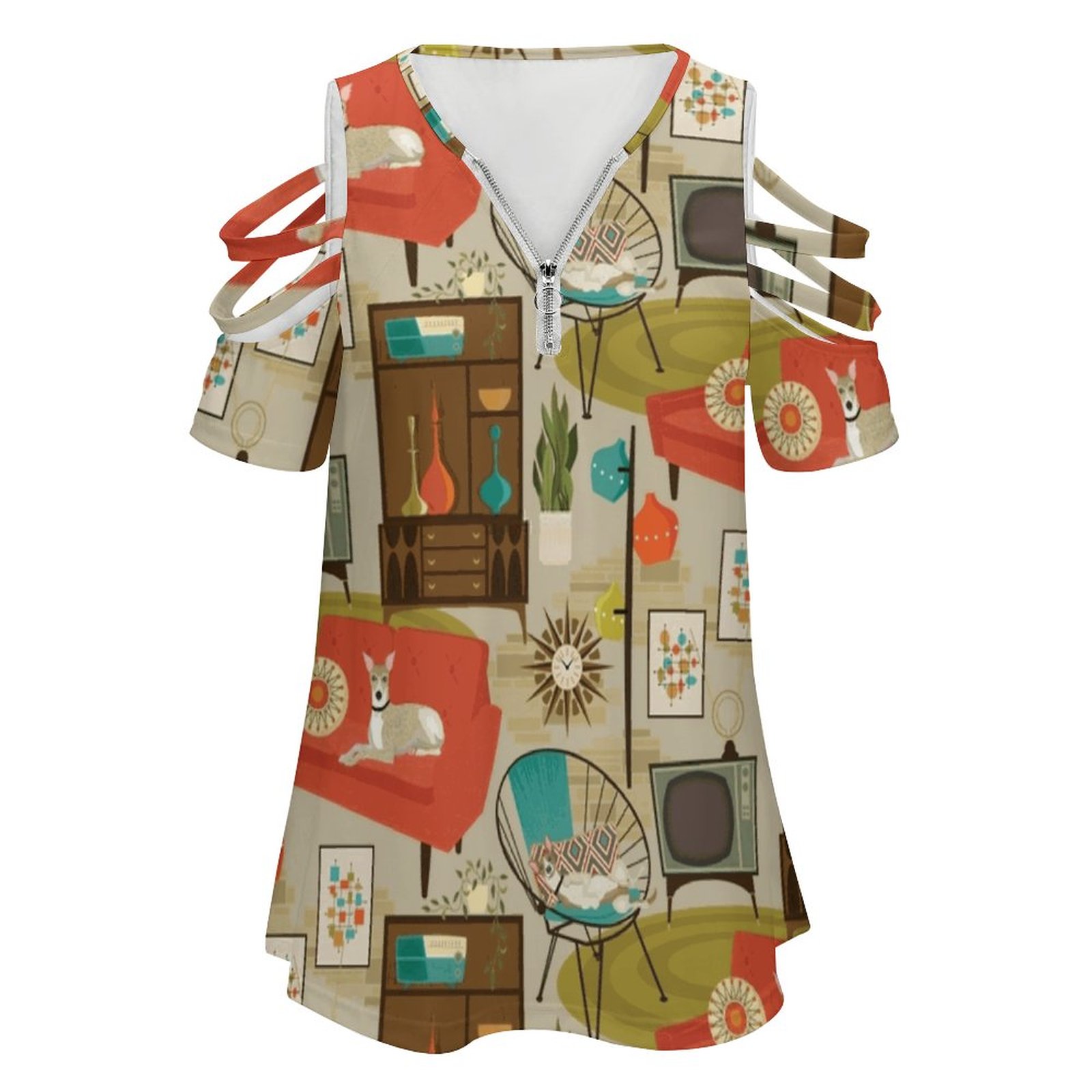 Rec Room Madness Dames T-shirt - Women'S Fashion In The 1960S recensie en prijs