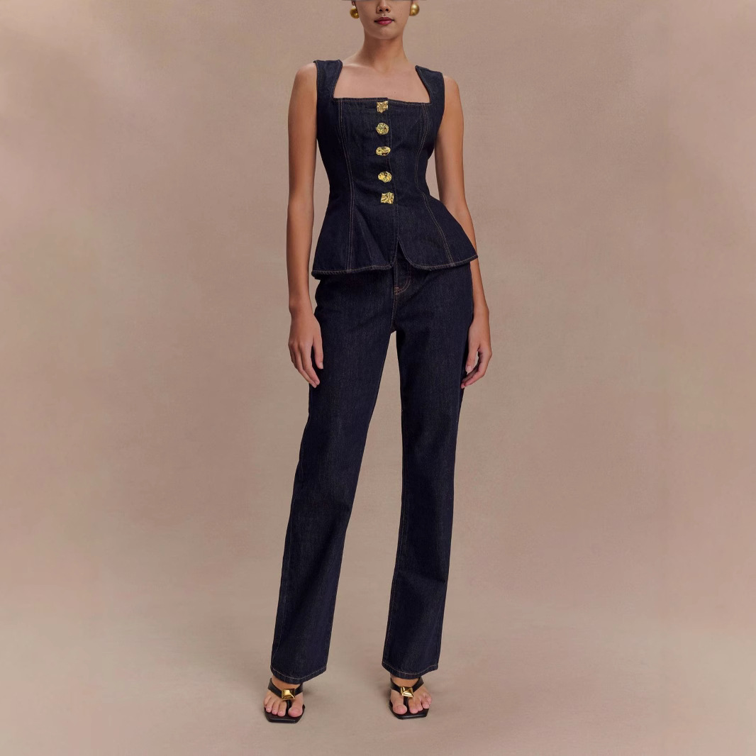Zomer Denim Broek Sets Vrouwen - Women Fashion Jeans Top recensie en prijs