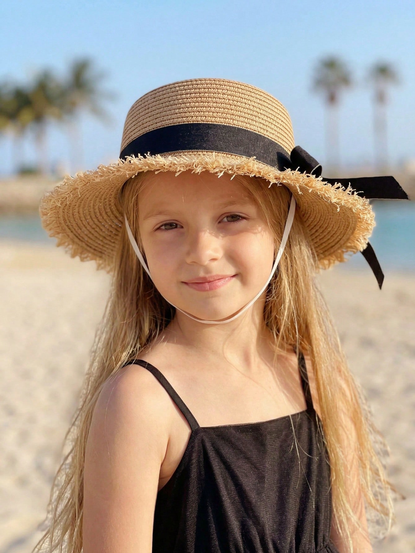1Pc 3-8Y Meisjes Koffie Stroho - Straw Hat Summer recensie en prijs