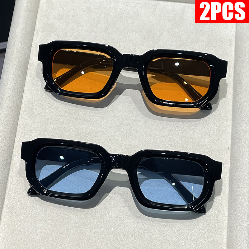 2/3PCS Vintage Rechthoek Frame - Women'S Fashion Eyewear recensie en prijs