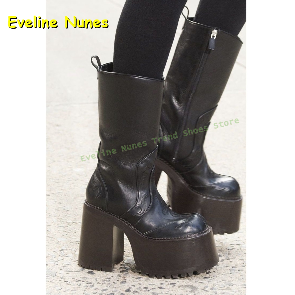 Borduren Platform Kniehoge Laa - Women'S Fashion Boots 2025 recensie en prijs