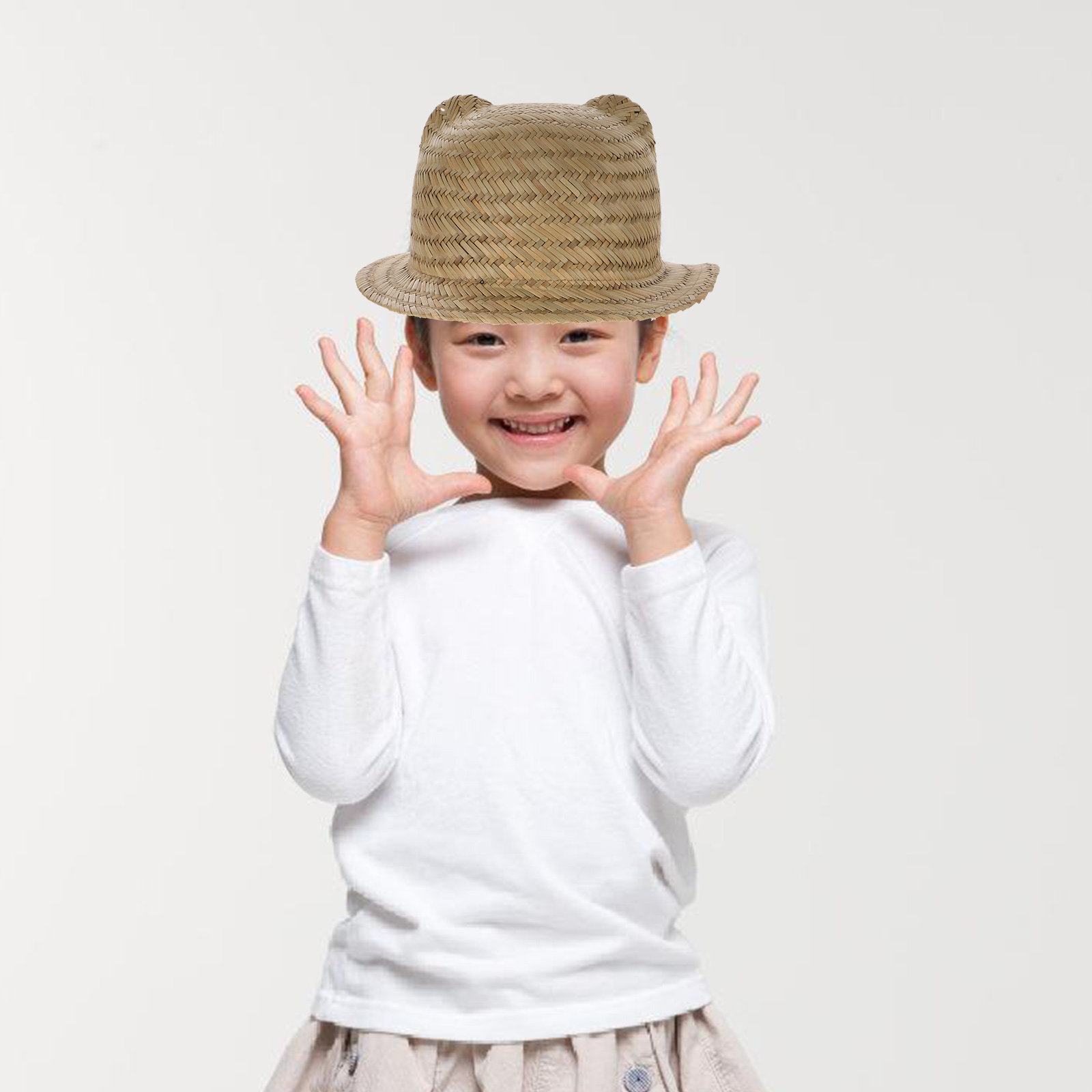 Zonnehoed voor kinderen met br - Straw Hat Summer recensie en prijs