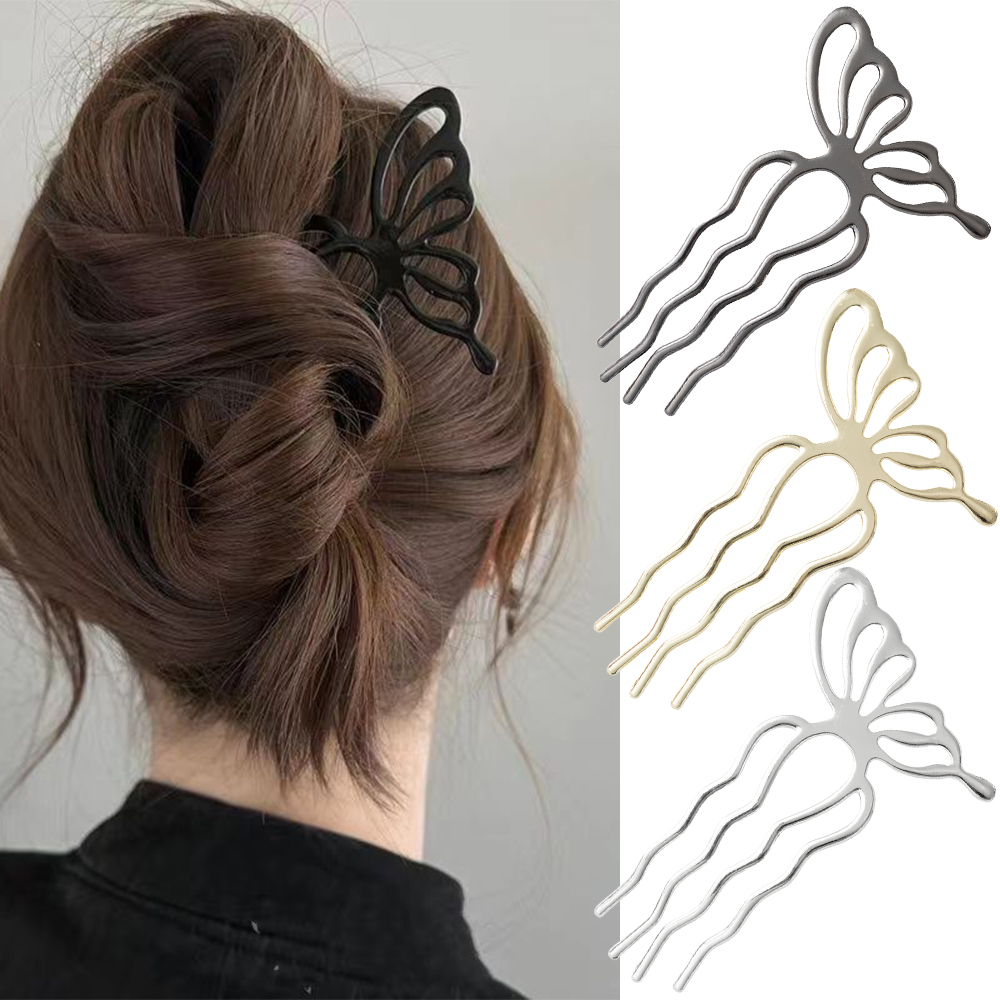 Koreaanse Vlinder U-vorm Haar  - Women'S Fashion Korea recensie en prijs