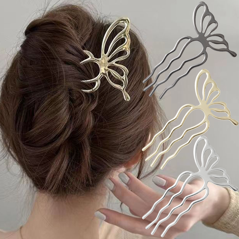 Koreaanse Vlinder U-vorm Haar  - Women'S Fashion Korea recensie en prijs