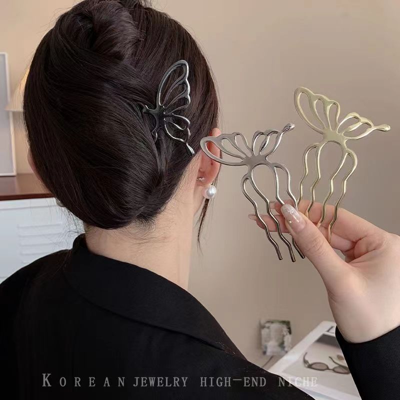 Koreaanse Vlinder U-vorm Haar  - Women'S Fashion Korea recensie en prijs
