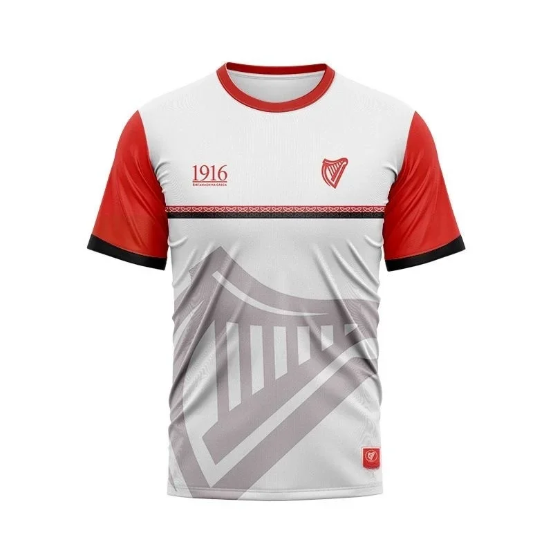 Zomer 3D Print Rugby Team T-sh - Women'S Fashion Rugby Top recensie en prijs