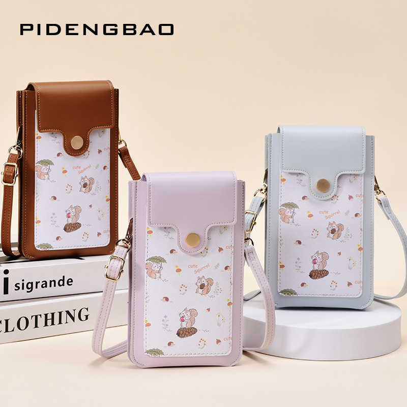 Nieuwe schattige eekhoornpatro - Crossbody Bag Women recensie en prijs