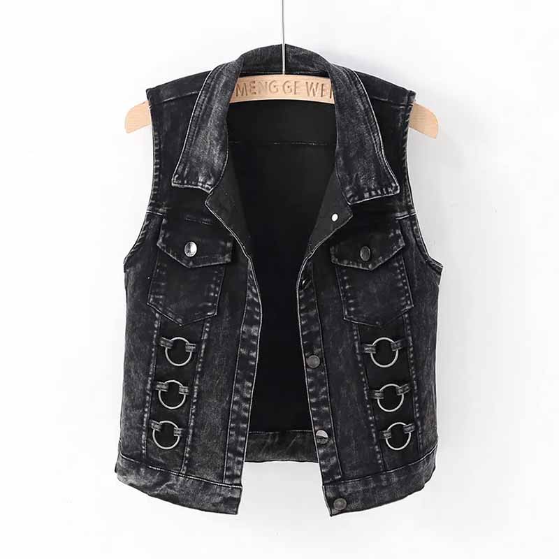 Mode Denim Vest Vrouwelijke Le - Women Fashion Jeans Top recensie en prijs