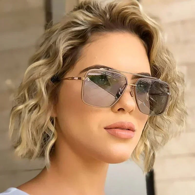 Oversized vierkante zonnebril  - Women'S Fashion Eyewear recensie en prijs