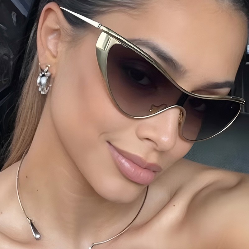 Randloze Y2K-stijl zonnebril R - Women'S Fashion Eyeglass Frames recensie en prijs