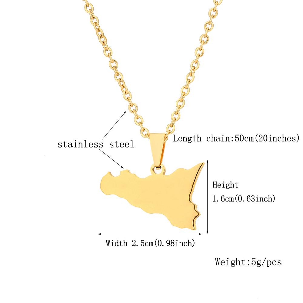 Mode Italië Sicilië Kaart Hang - Women'S Fashion Guide recensie en prijs
