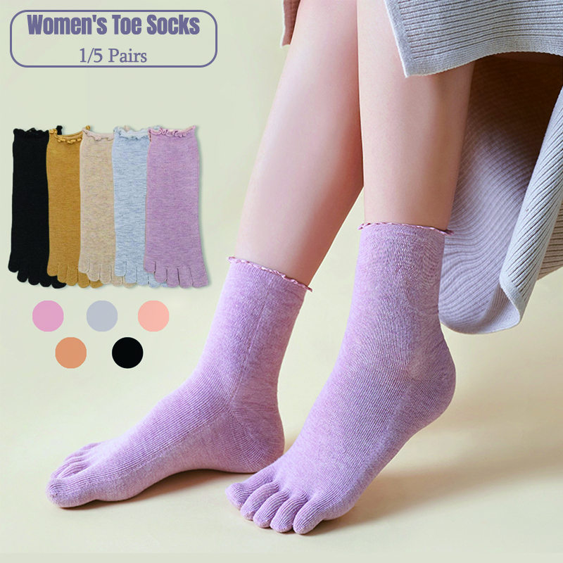 1/5 Paar Katoenen Dames Vijfte - Women Fashion Japan recensie en prijs