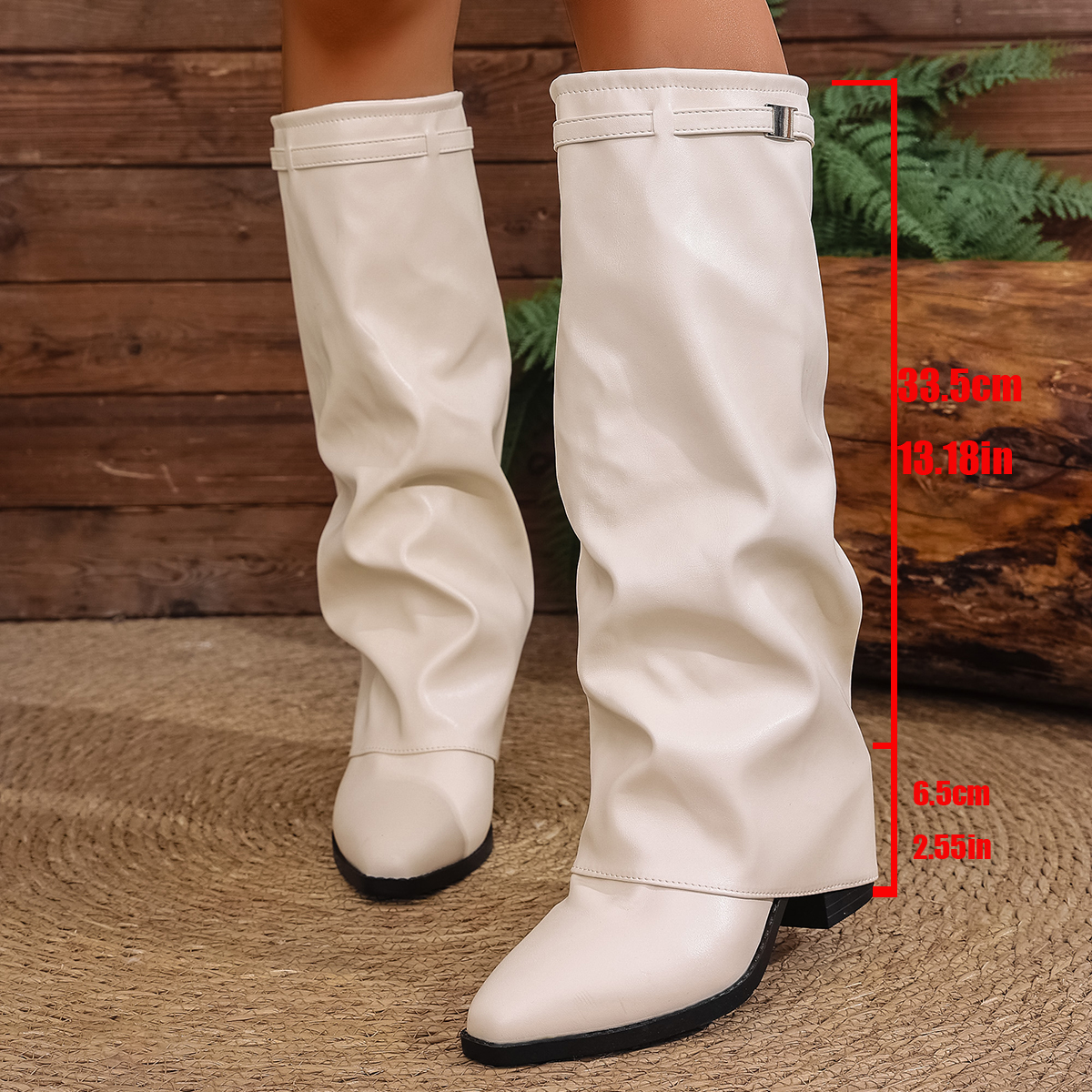 2025 Mode Hoge Hak Knie Hoge L - Women'S Fashion Boots 2025 recensie en prijs