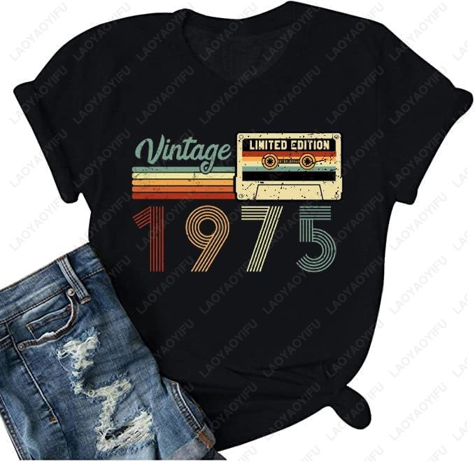 Vintage 1975 T-shirts voor vro - Women'S Fashion Of The 70S recensie en prijs