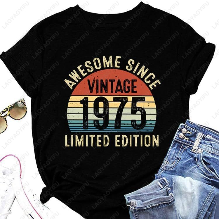 Vintage 1975 T-shirts voor vro - Women'S Fashion Of The 70S recensie en prijs